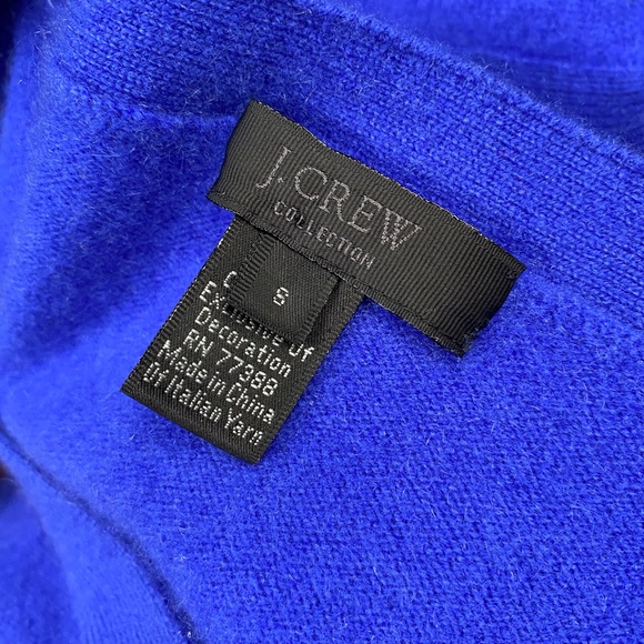 J.Crew 100% Cashmere Blue Sweaterdress Sweater Dress JCrew Small S - Picture 5 of 7